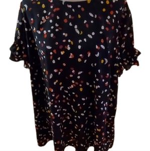 Lane bryant flutter sleeve blouse